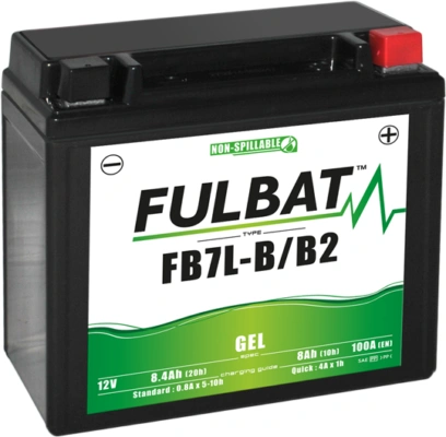 Gélová batéria FULBAT FB7L-B/B2 GEL (YB7L-B/B2 GEL) 550995