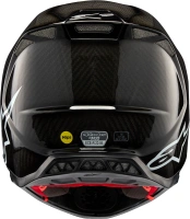 Přilba SUPERTECH S-M10 SOLID FIM verze, ALPINESTARS (lesklý karbon) 2026 (2)