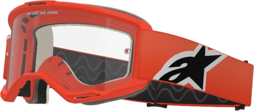 Brýle VISION 5 CORP, ALPINESTARS (oranžová, čiré plexi) 2025