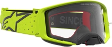 Brýle SUPERTECH VESTA, ALPINESTARS (žlutá fluo/černá, čiré plexi) 2027 (3)