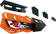Plasty krytov páčok FLX / FLX ALU / FLX ATV, perách (oranžovo-čierne, pár) M440-042