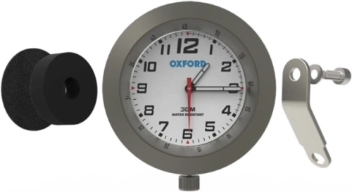 Ananalogové hodinky Oxford OF218W Analogue Clock, luminiscenčné ciferník - biela