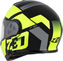 Přilba F19, ZED (černá/žlutá fluo) 2025 (3)