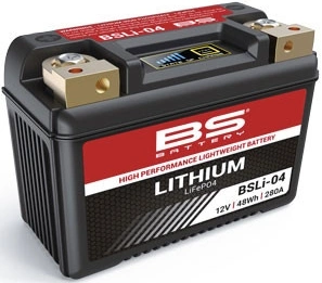Lítiová motocyklová batéria BS-BATTERY BSLI-04