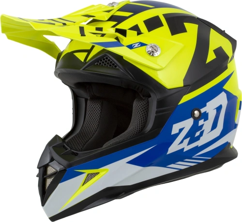 Přilba X1.9D TARGA, ZED, dětská (žlutá fluo/modrá/černá/bílá) 2025