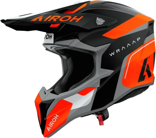 Přilba WRAAAP Conquer, AIROH (oranžová matná) 2026