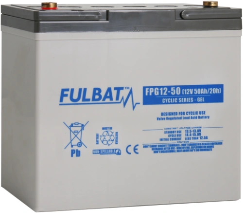 Gélová batéria FULBAT FPG12-50 (T6) 591510