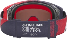 Brýle SUPERTECH HITEN, ALPINESTARS (černá/červená, zrcadlové stříbrné plexi) 2027 (1)