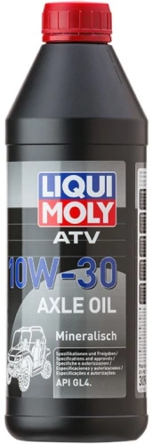 LIQUI MOLY Motorbike Axle Oil 10W-30 ATV - minerálny prevodový olej 1 l