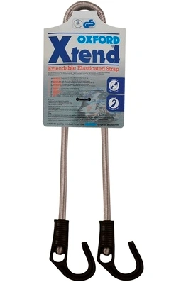 Gumicuk Xtend nastaviteľný dĺžka do / priemer popruhu 800 / 9mm, OXFORD - Anglicko (hák / hák)