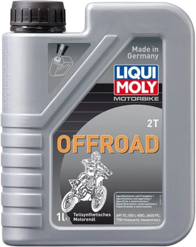 LIQUI MOLY Motorbike 2T Offroad, polosyntetický motorový 2T olej 1 l