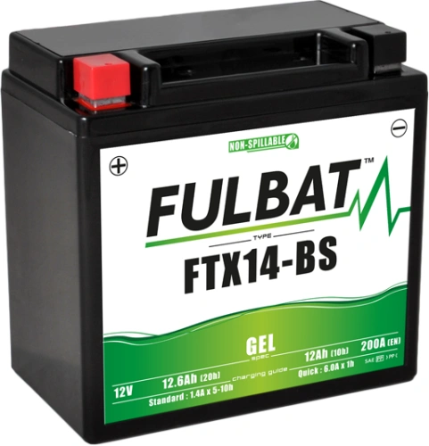 Gélová batéria FULBAT FTX14-BS GEL (YTX14-BS GEL) 550923