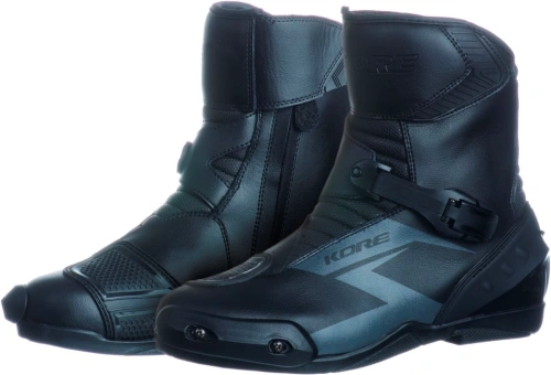 Nízke motorkárske topánky Kore Semi Sport Short 2.0 - čierna / sivá
