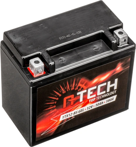 Batéria 12V, YTX12-BS GEL, 10Ah, 180A, bezúdržbová GEL technológia 150x87x130 A-TECH (aktivovaná vo výrobe) M310-191