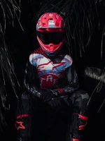 Přilba SUPERTECH S-M7 limitovaná edice BEAST COAST, ALPINESTARS (šedá/černá/oranžová) 2026 (8)