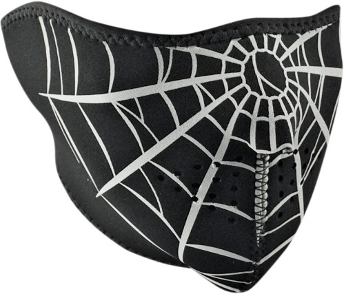 Neoprenová maska ZAN Headgear Half-Face Mask Spider - čierna