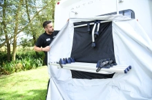 Plachta AQUATEX TOURING DELUXE na tři až čtyři kola, OXFORD (1)