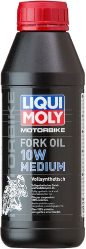 LIQUI MOLY Motorbike Fork Oil 10W Medium - olej do tlmičov pre motocykle - stredný 500 ml