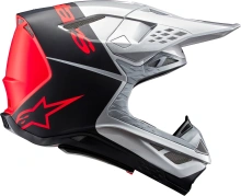 Přilba SUPERTECH S-M10 FLOOD, ALPINESTARS (stříbrná/černá/oranžová fluo, vel. L) (4)
