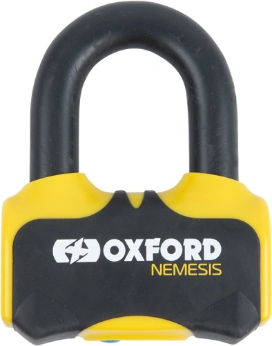 Zámok U profil NEMESIS, OXFORD (priemer čapu 16 mm, žltý)