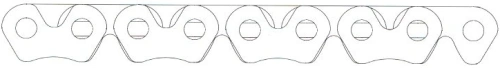 Rozvodová reťaz 92RH2010, MORSE (138 článkov vrátane spojky) M240-04-138