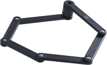 Skladací, lamelový zámok LINKLOCK, OXFORD (celkový obvod 840 mm) (2)