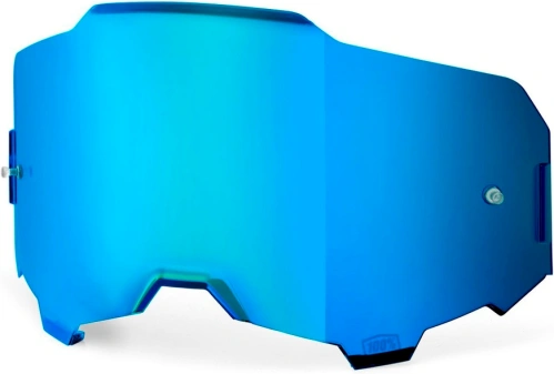 Plexi ARMEGA, 100% - USA (modré chrómové, Anti-fog)