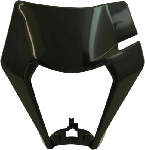 Predná maska enduro KTM, perách (čierna) M400-1342