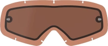 Plexi pro brýle VISION YOUTH, ALPINESTARS (dvojité antifog oranžovo hnědá afterburn)