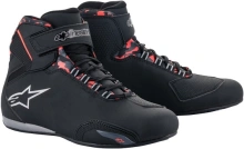 Boty SEKTOR WATERPROOF, ALPINESTARS (černá/červená/šedá/camo)