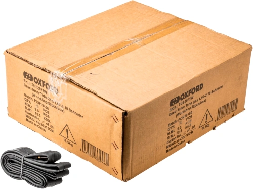 Cyklo duša 26 x 1,5/2,1, auto ventilček, OXFORD (obchodné balenie 50 ks)