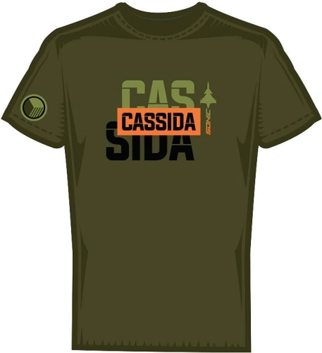 Tričko SONIC, CASSIDA (zelená military)