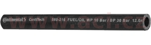 Hadice pro benzín, olej a naftu (vnitřní průměr 9.5 mm) - UVEDENÁ CENA JE ZA 1 m 9901X96