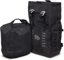 Kompletní sada sedlových brašen SHAD TERRA TR40 a hliníkového 55L topcase, včetně montážní sady SHAD Benelli TRK 502 X 2022 - (17)