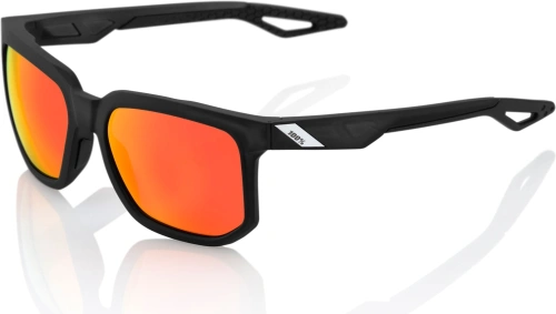 Slnečné okuliare CENTRIC Matte Crystal Black, 100% - USA (zafarbené červené sklá)