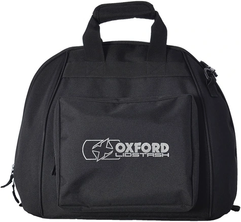 Textilná taška na prilbu motocykli OXFORD Lidstash - čierna