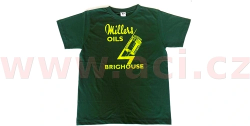 Tričko Millers Oils Brighouse zelené XL