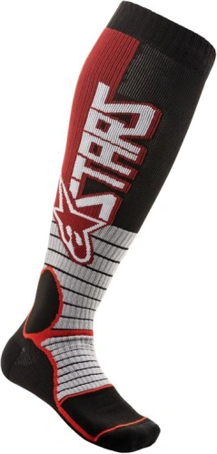Ponožky MX PRE SOCKS 2021, ALPINESTARS (červená / čierna)