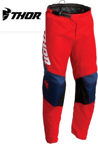 MX kalhoty Thor Sector Chev (červená/modrá)
