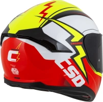 Prilba Integral GT 2.1 Flash, CASSIDA (žltá fluo/červená fluo/čierna/biela) plexi s prípravou pre Pinlock (7)
