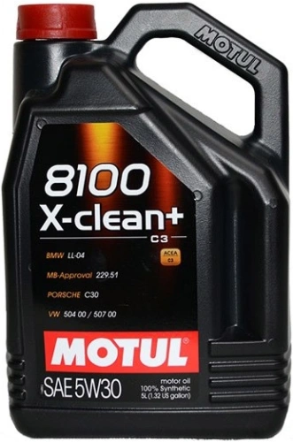 MOTUL 8100 X-CLEAN+ 5W-30, 5 l