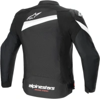 Bunda T-GP PLUS R 4, ALPINESTARS (černá/bílá) (1)