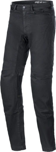 Nohavice, jeansy COMPASS PRE RIDING 2022, ALPINESTARS (čierna)
