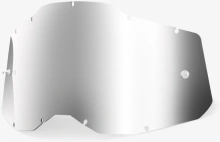 Plexi Racecraft 2 / Accura 2 / Strata 2, 100% - USA (srříbrné chróm, Anti-fog)