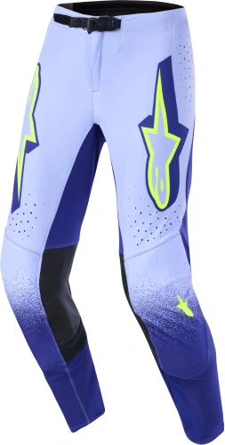Kalhoty SUPERTECH SCENZ, ALPINESTARS (fialová/žlutá fluo, vel. 34)