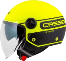Přilba Handy Plus Linear, CASSIDA (žlutá fluo matná/černá) 2026 (1)