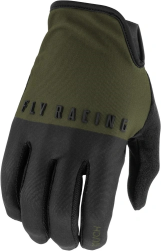 Cyklo rukavice MEDIA, FLY RACING - USA (zelená/černá)