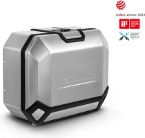 Kompletní sada hliníkových kufrů SHAD TERRA, 55L topcase 36L/47L boční kufry, včetně montážní sady a plotny SHAD Benelli TRK 502 X 2022 - (5)