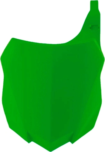 Čelné číselná tabuľka Kawasaki, perách (zelená) M400-600