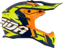 Prilba Cross Pro II Contra, CASSIDA (žltá fluo/oranžová/modrá, veľ. 2XL) (1)